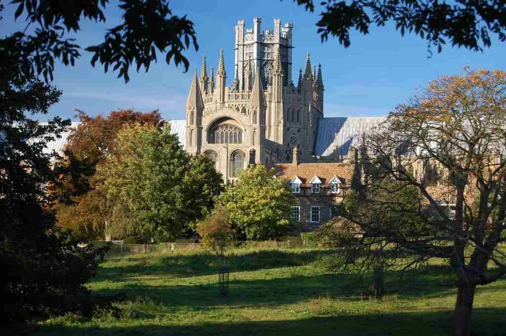 Direct cremation in Cambridgeshire - image of Ely Cathedral and Trees for Location