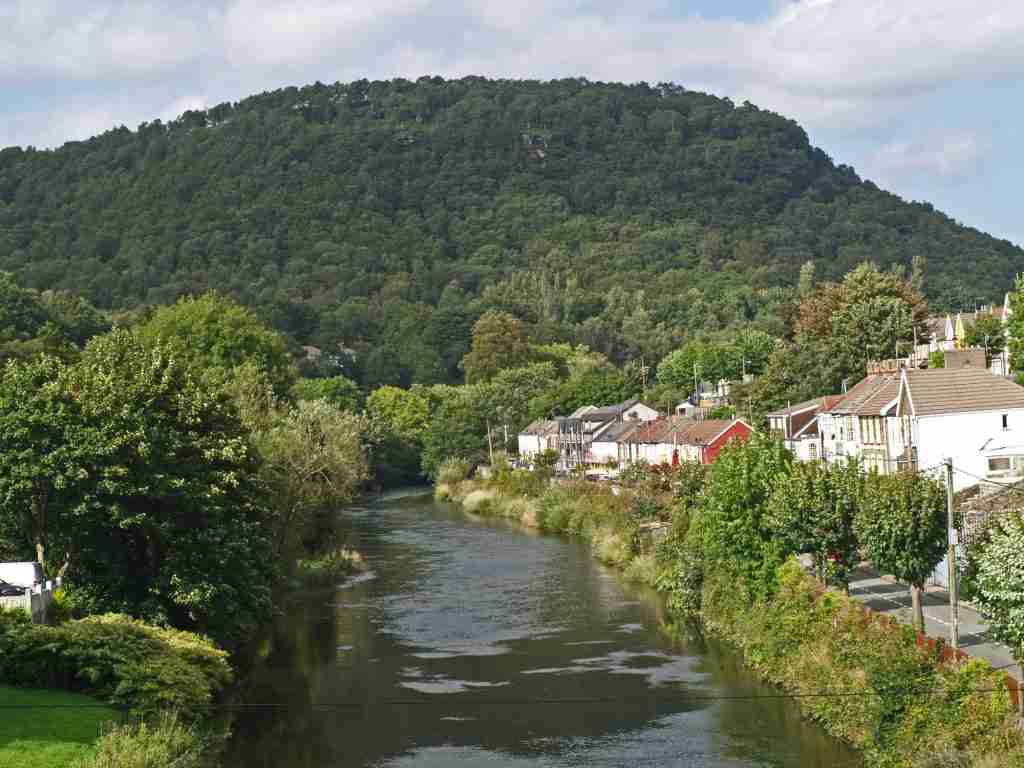 direct cremation in Rhondda Cynon Taf - Taff River In Pontypridd South Wales