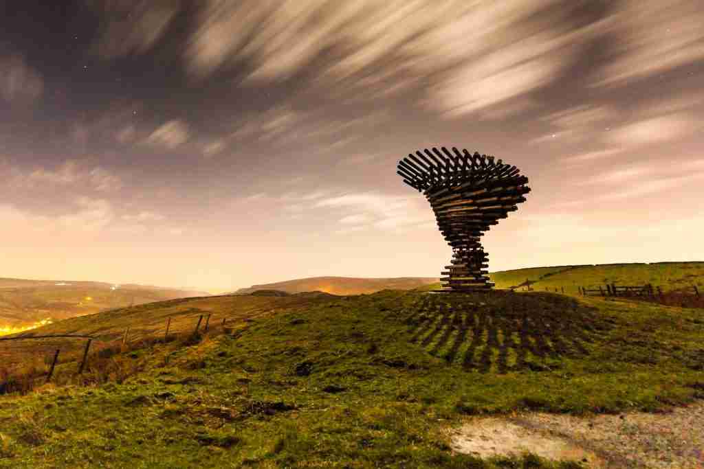 direct cremation in lancashire - Moonlit Shadow At The Singing Ringing Tree