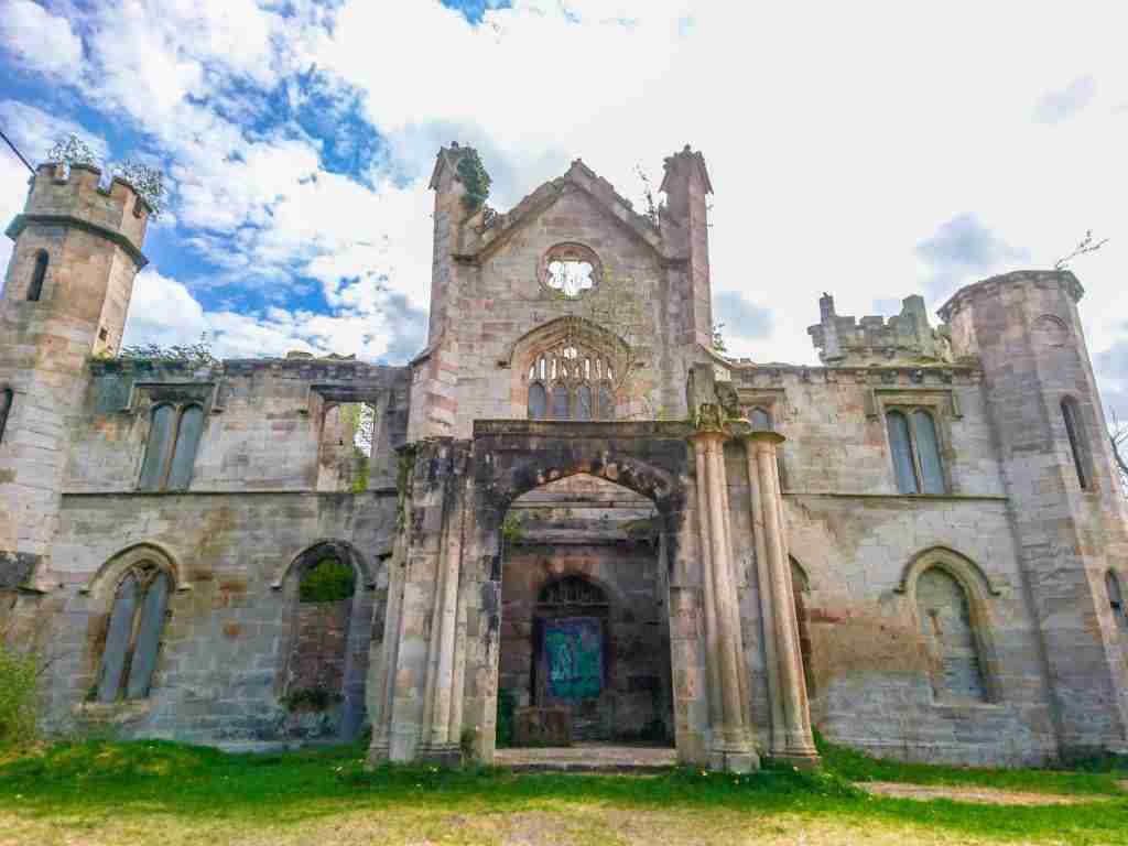 Ruin Of Cambusnethan Priory - direct cremation in north lanarkshire