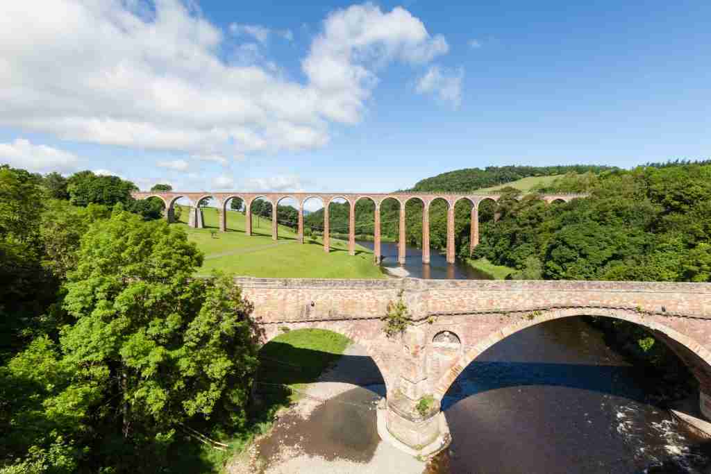 direct cremation in scottish borders - Leaderfoot Viaduct