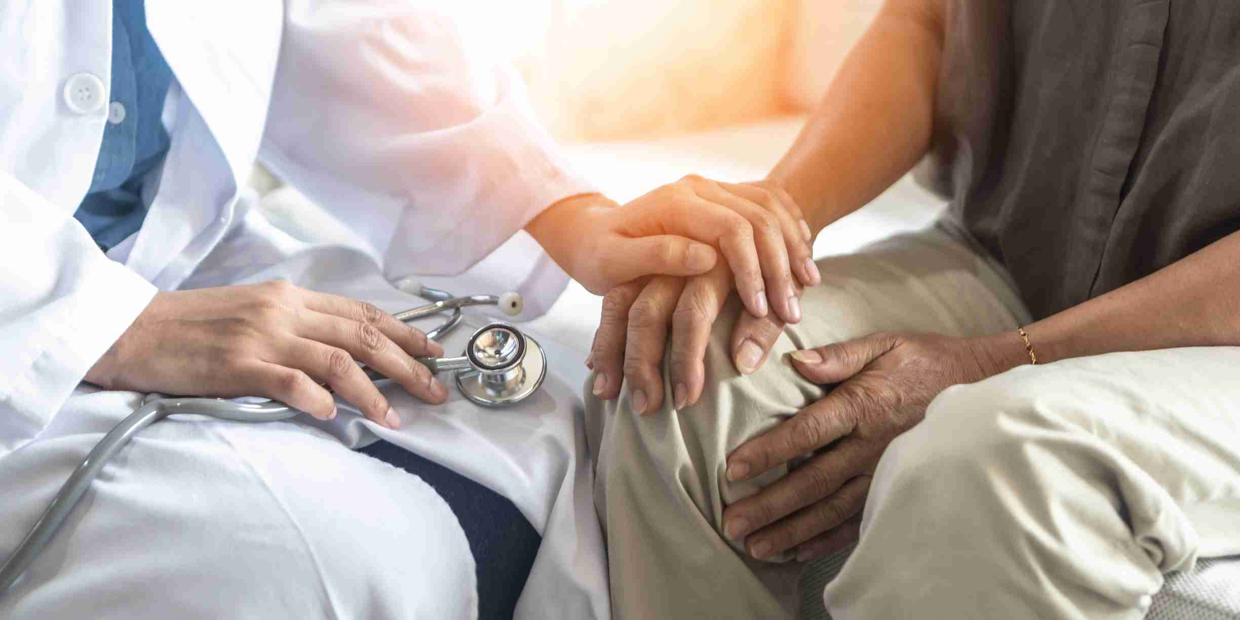 What Happens When Someone Dies in a Hospice - Health Care Doctor Examining Elderly Senior