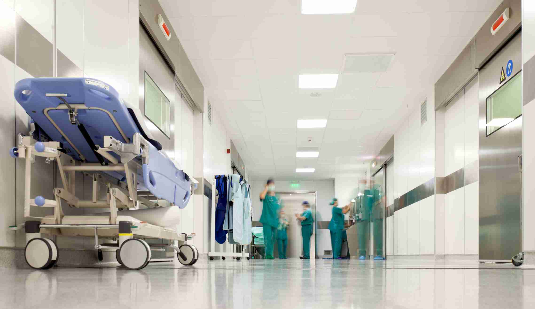 What Happens When Someone Dies in a Hospital - Hospital Surgery Corridor