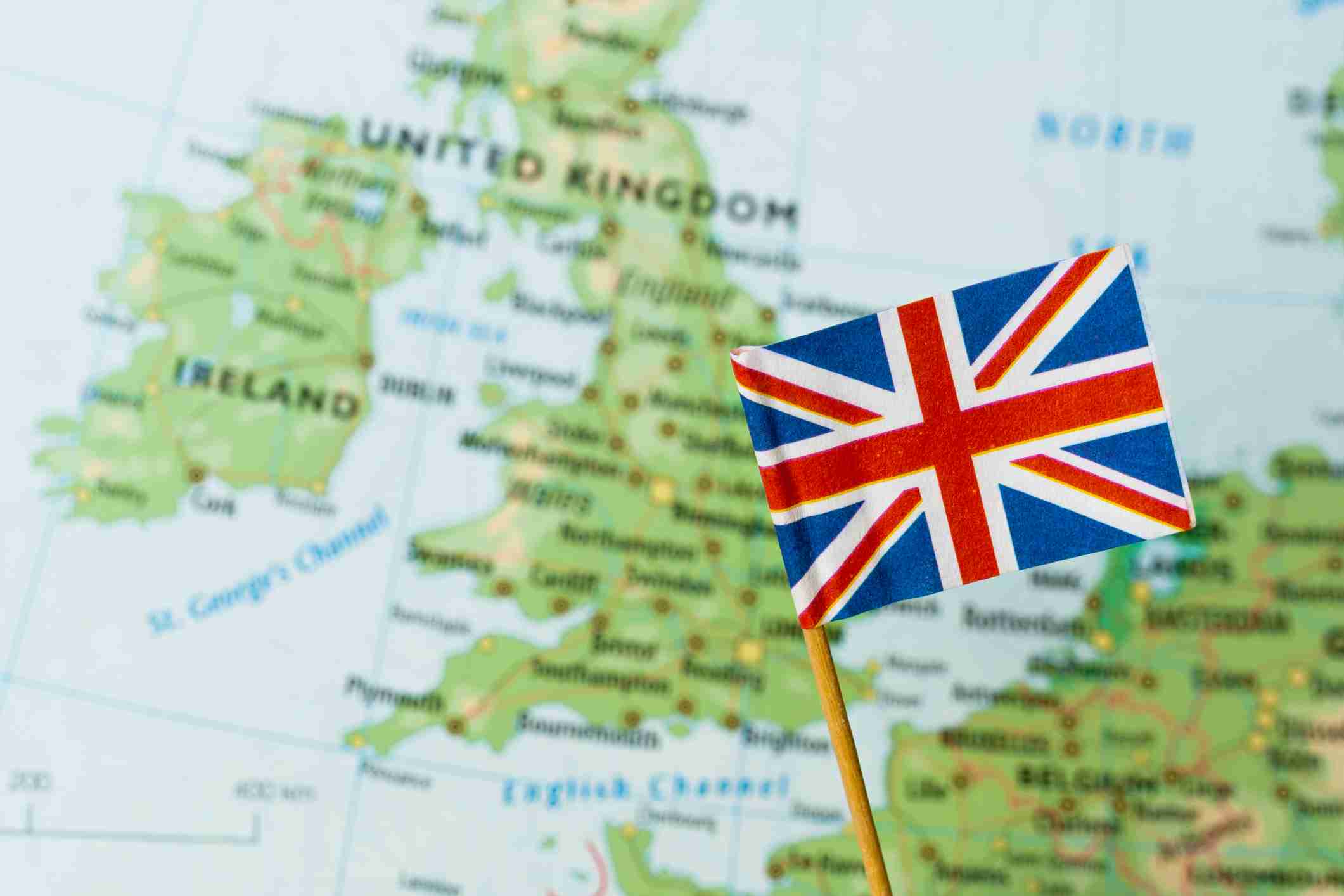 direct cremation in your area - Flag and Map Of United Kingdom