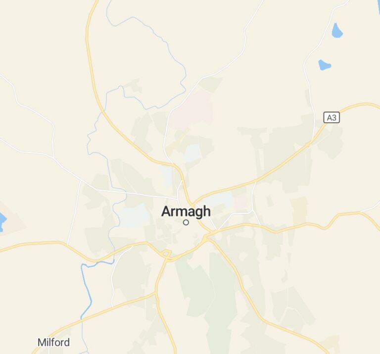 Best Direct Cremation in Armagh- County Map