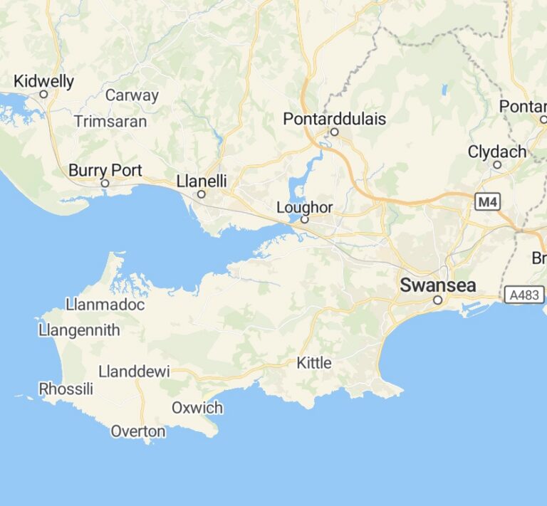 Best Direct Cremation in Swansea - map