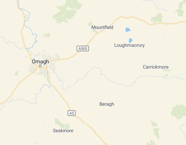 Best Direct Cremation in Tyrone - map