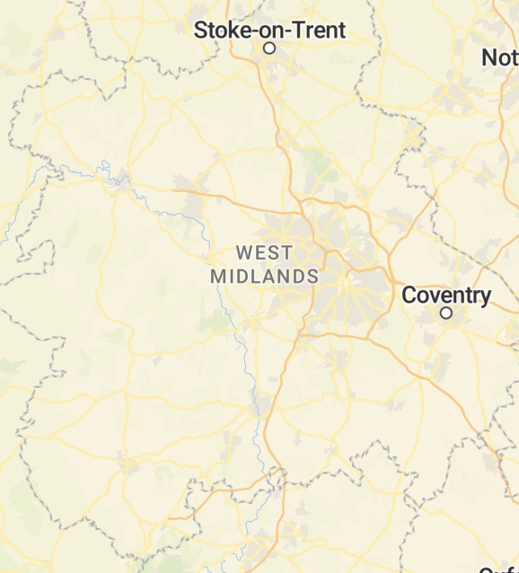 Best Direct Cremation in West Midlands - map
